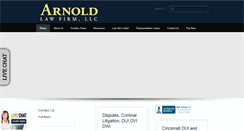 Desktop Screenshot of jarnoldlaw.com